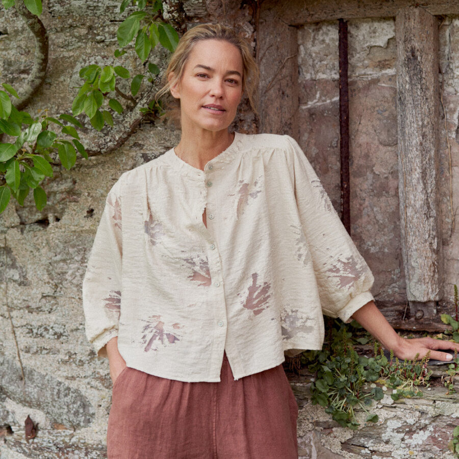 Parchment Jacquard Shirt