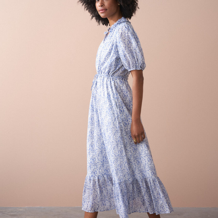 Printed Cotton Dress