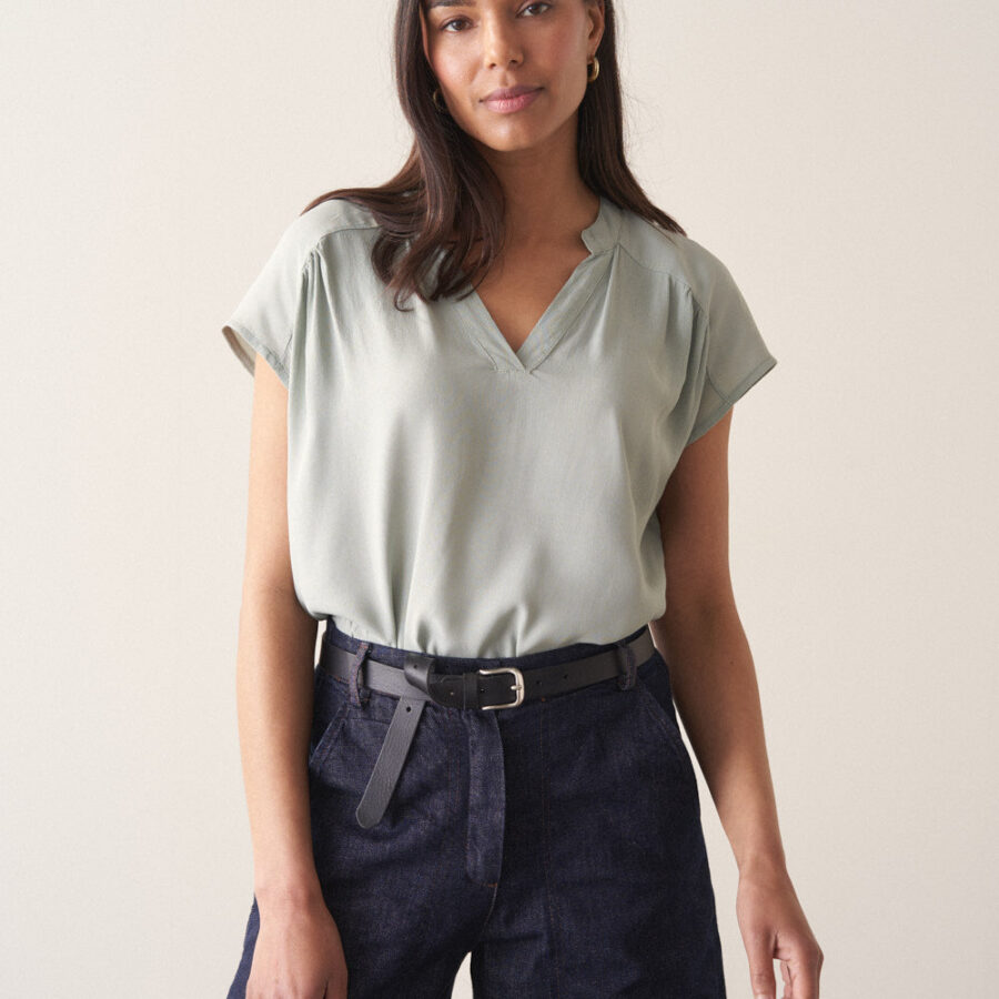 Sage Relaxed Fit Top